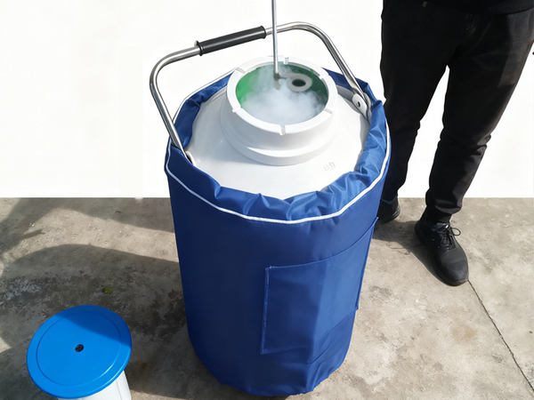 liquid nitrogen container for fr