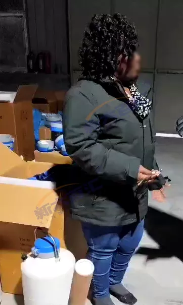 Trader visits factory