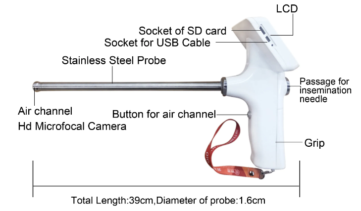 visual insemination gun